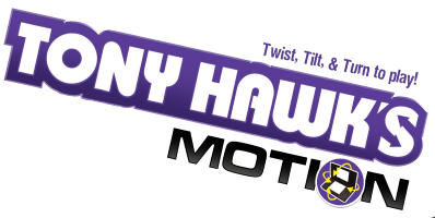 Tony Hawk Motion title screen for Nintendo DS